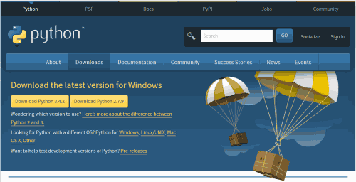 python download