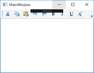 WPFでRichTextBoxを使って作成した、メモ帳によく似たアプリケーション