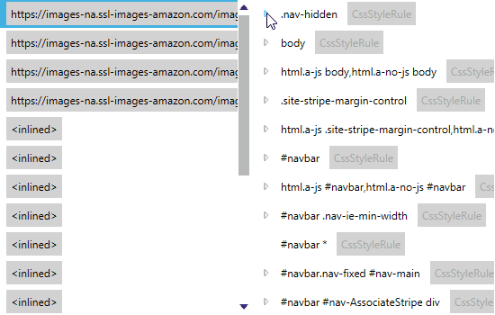 AngleSharpは、HTMLとCSSの関係を尊重します。