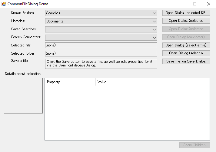CommonFileDialogsDemo