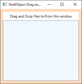 ShellObjectDragAndDrop