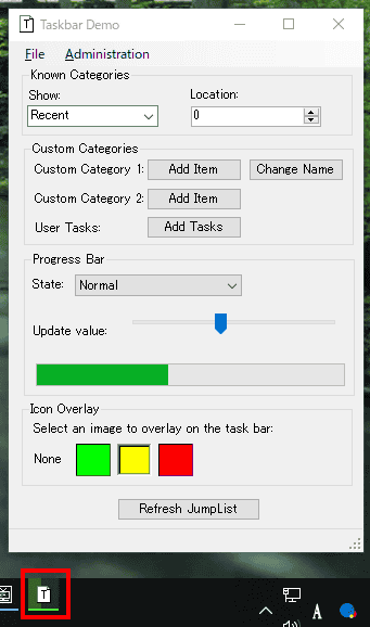 TaskbarDemo