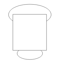 四角形を描く
